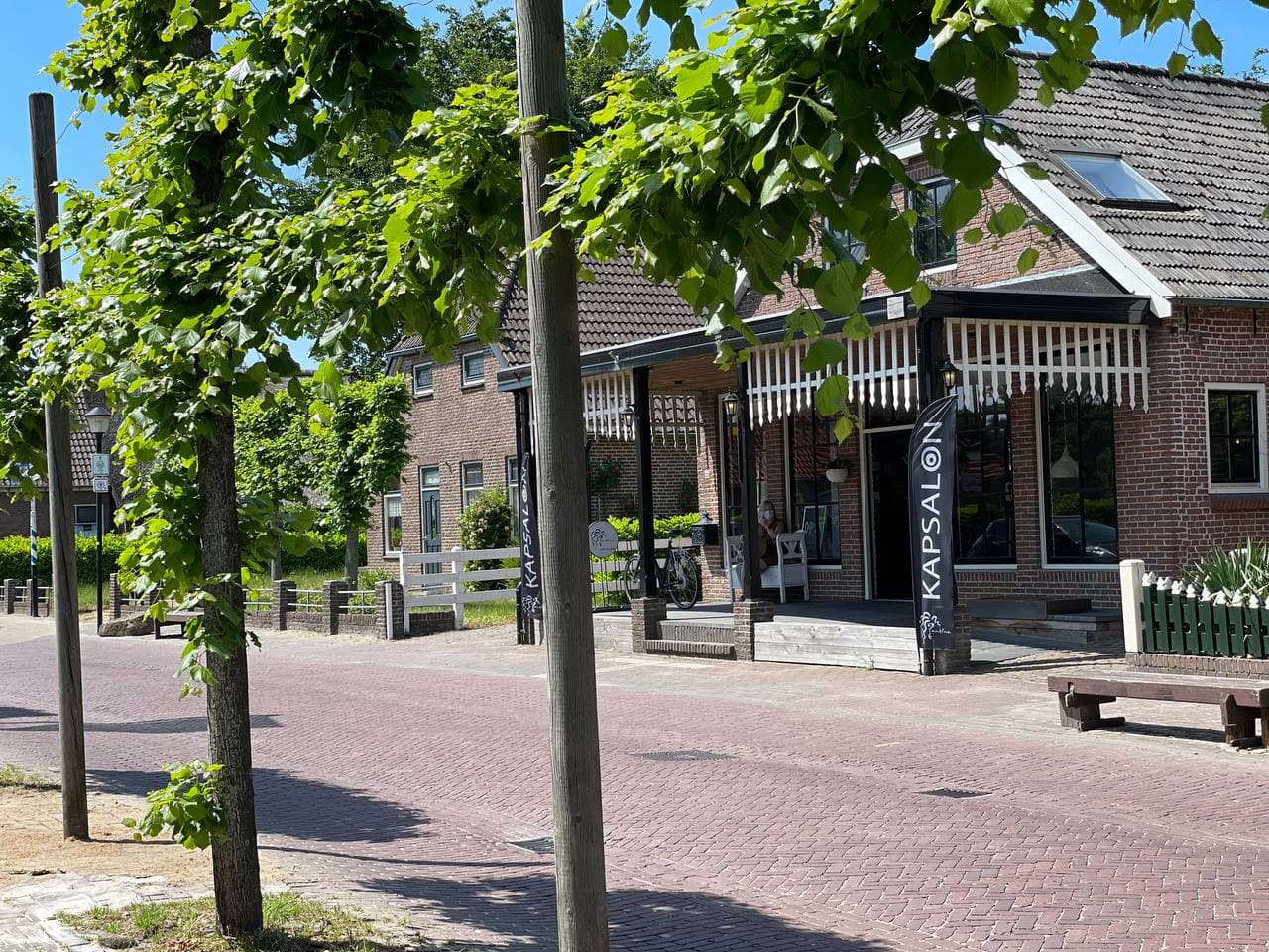 Dorpsstraat met lokale ondernemers in De Wolden
