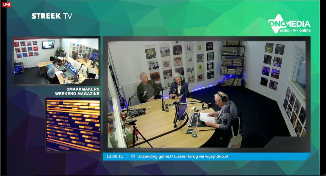 Henk en Herman bij DNO radio