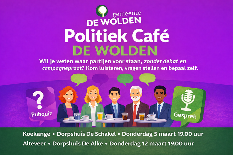 Praat mee in ons Politiek Café in Koekange en Alteveer